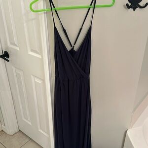 Women’s navy maxi dress